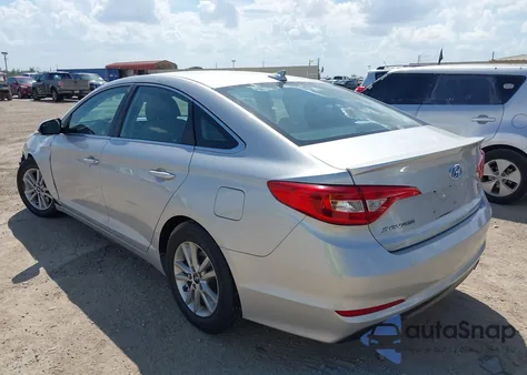 2016 Hyundai Sonata Se from USA, damaged, VIN 5NPE24AFXGH327982